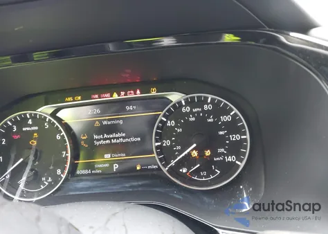 2022 Nissan Pathfinder Sl 2Wd z USA, uszkodzony, nr VIN 5N1DR3CB7NC212739